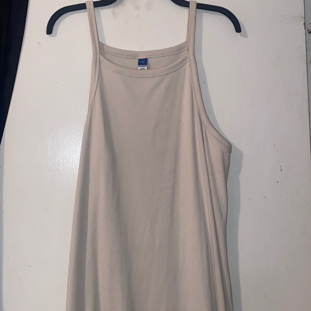 XXL Fitted Rib-Knit Midi Dress